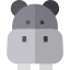 Hippopotamus icon 64x64