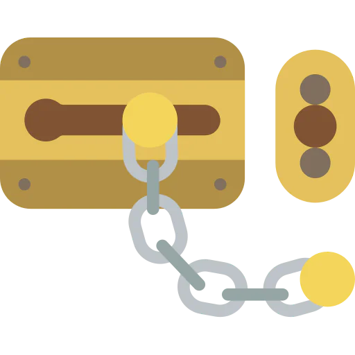 Door lock icon