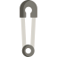 Safety pin icon 64x64
