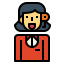 Call center agent icon 64x64