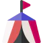 Circus tent icon 64x64