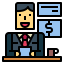 News anchor icon 64x64