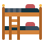 Bunk bed icon 64x64