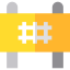 Railroad crossing icon 64x64
