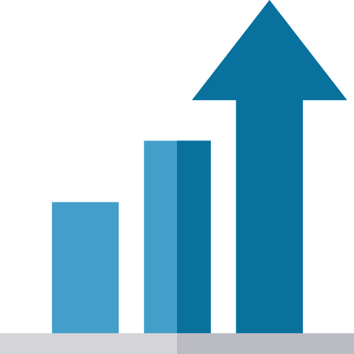 Line chart icon