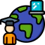 Globe icon 64x64