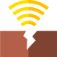 Earthquake icon 64x64