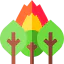 Forest fire icône 64x64