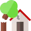 Natural disaster icon 64x64