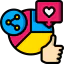 Pie chart icon 64x64