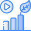 Bar chart icon 64x64