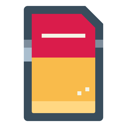 Memory card icon