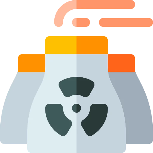 Nuclear power icon