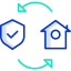 Home insurance icon 64x64