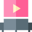 Watching tv Ikona 64x64
