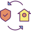 Home insurance icon 64x64