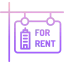 For rent icon 64x64