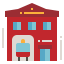Fire station icon 64x64