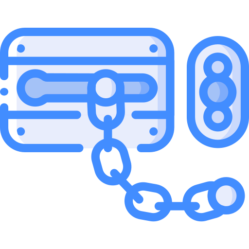 Door lock icon