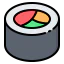 Sushi roll icon 64x64