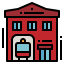 Fire station icon 64x64