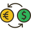 Money transfer icon 64x64