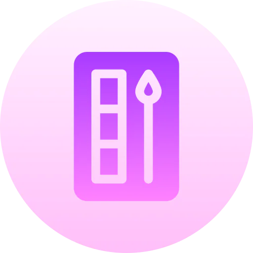 Eye shadows icon