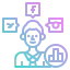 Social media marketing biểu tượng 64x64