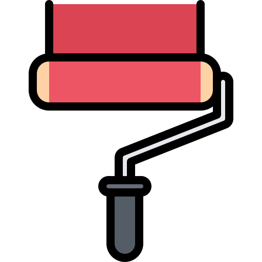 Paint roller icon