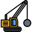 Wrecking ball icon 64x64