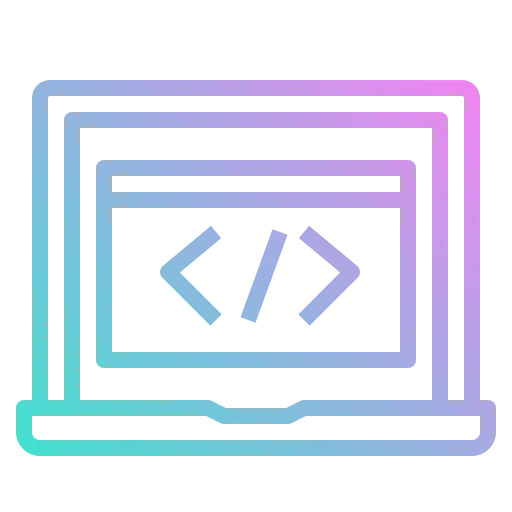 Web coding icon