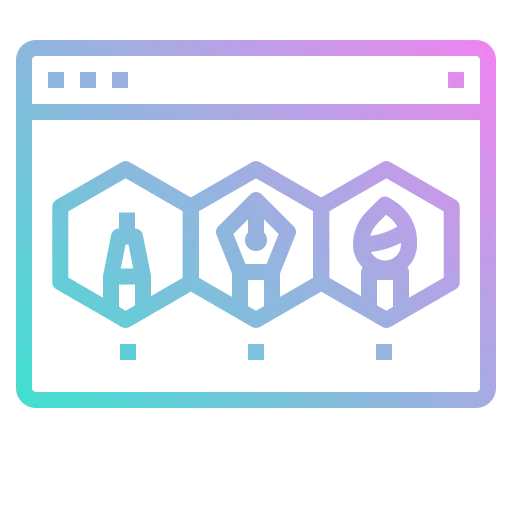 Web design icon