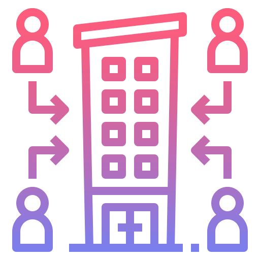 Outsourcing icon