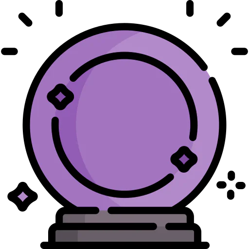 Magic ball icon