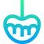 Caramelized apple icon 64x64