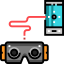 Ar glasses icon 64x64