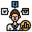 Social media marketing icon 64x64