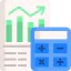 Bar chart icon 64x64