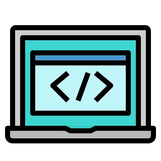 Web coding biểu tượng