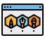 Web design icon 64x64