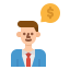 Financial consultant icon 64x64