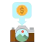 Stock market icon 64x64
