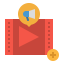 Video advertising Ikona 64x64