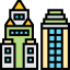 Buildings icon 64x64
