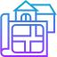 House plan icon 64x64
