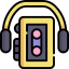 Cassette player icon 64x64