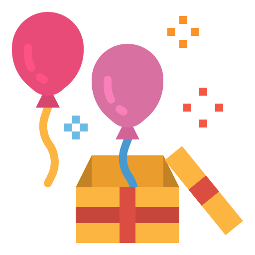 Gift box icon