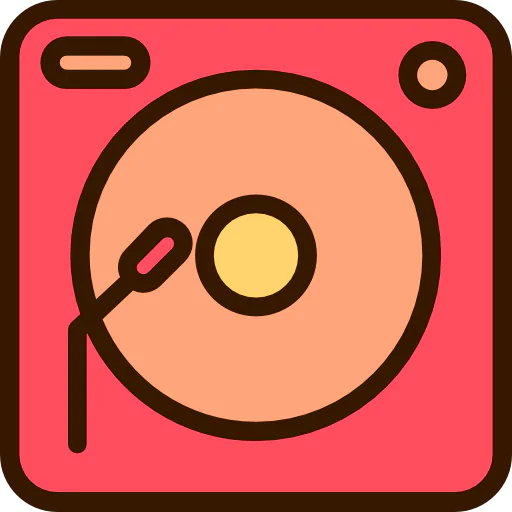 Disc player icon