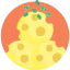 Cheese balls icon 64x64