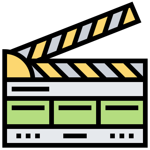 Clapperboard icon